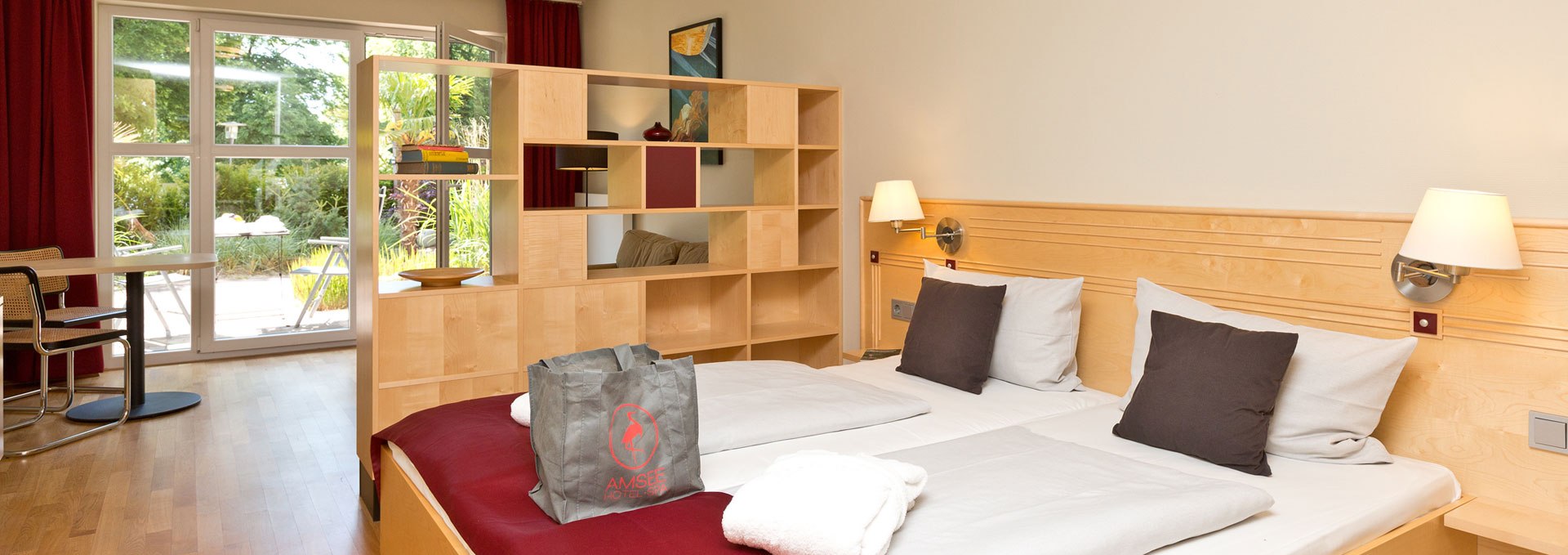 gemütliches Zimmer im Hotel Amsee, © Hotel Amsee GmbH