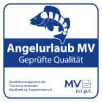 Qualitätsgeprüfte Angel-Unterkunft