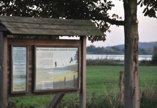 Info-Tafel am Nonnensee bei Bergen auf Rügen, © Tourismuszentrale Rügen