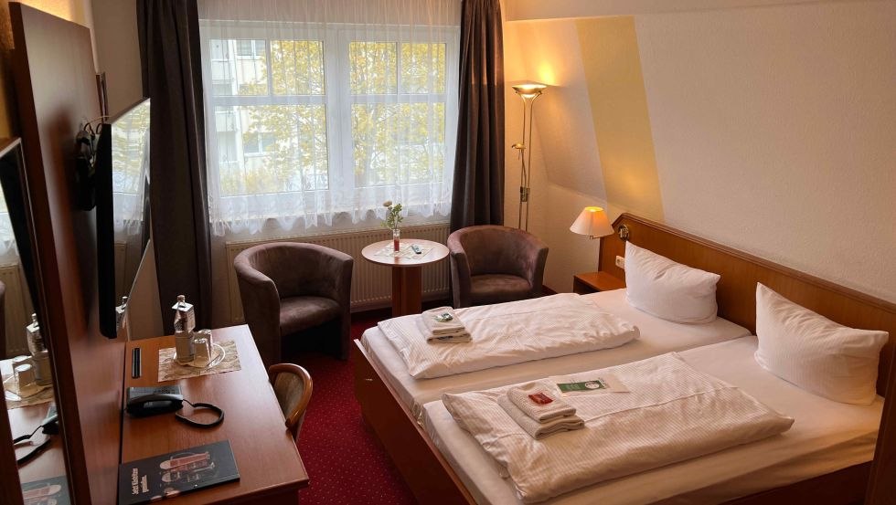 Zimmer mit Ausblick, © Hotel Poseidon