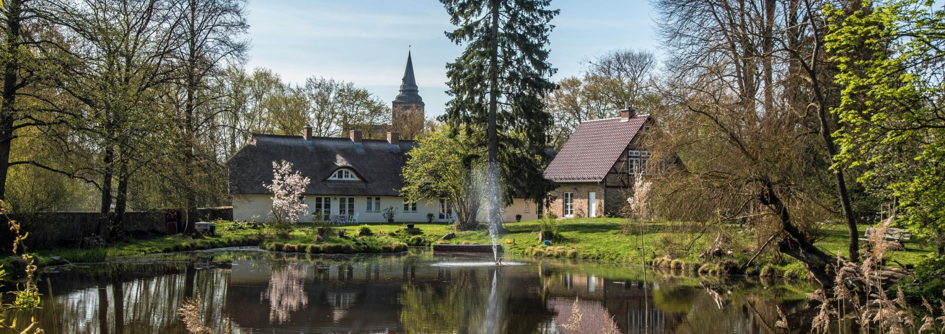 Traumhafter Garten in Schwanenteich, © Von Koeller