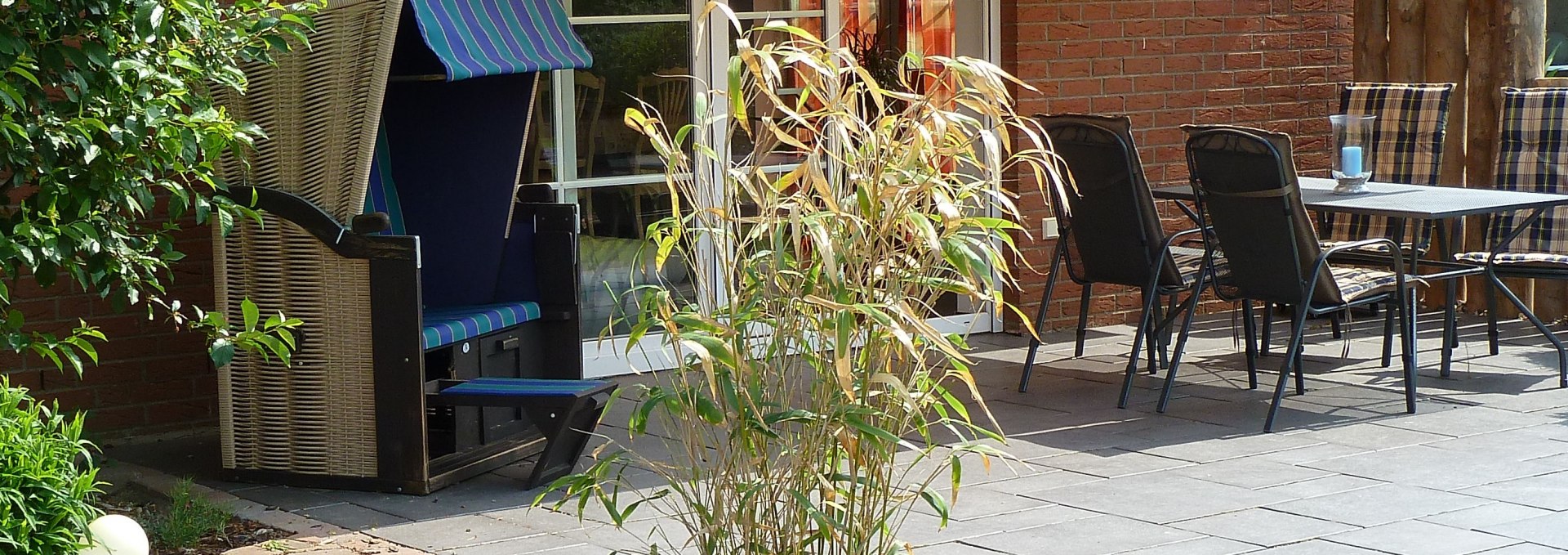 Bubgalow  Terrasse, © Ostseehaus Windbreaker