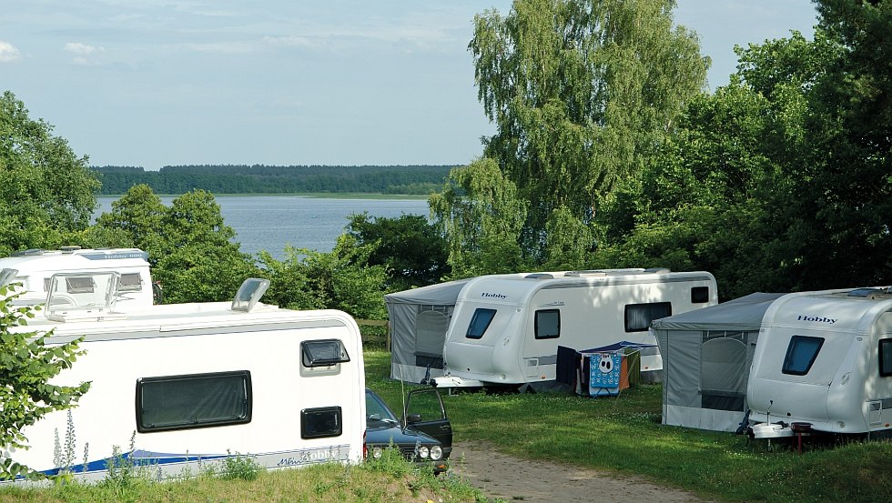 Wer keinen eigenen Wohnwagen hat kann einen mieten..., © Haveltourist GmbH & Co. KG