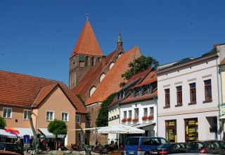 Marktplatz mit St. Marien, © Sabrina Wittkopf-Schade