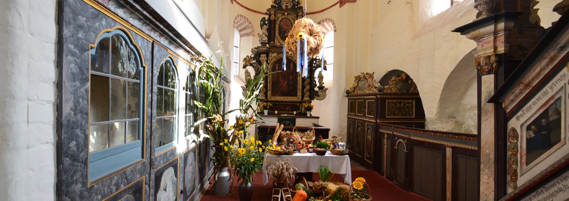 St. Johannes Kirche Schaprode - Innenaufnahme -, © Tourismuszentrale Rügen