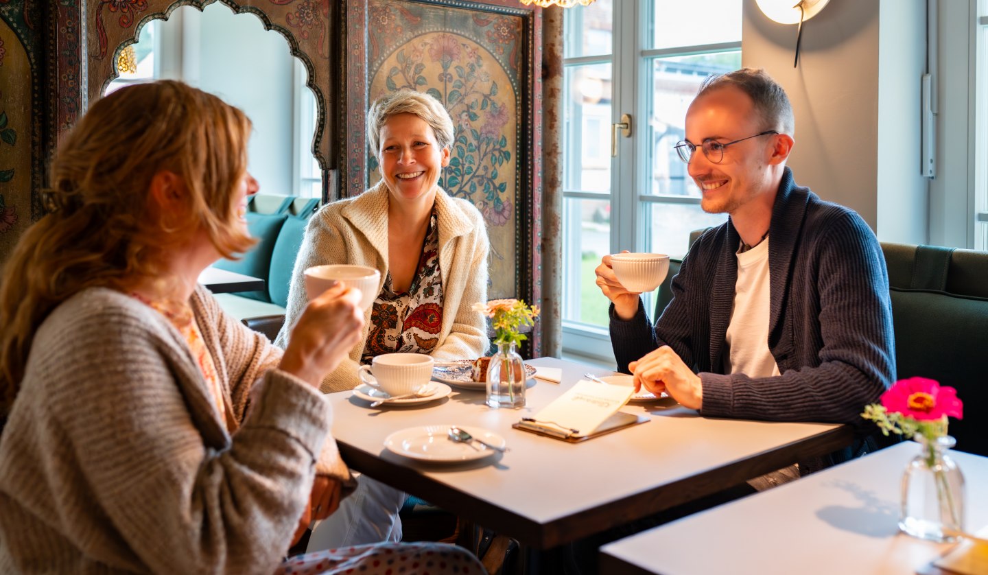 Willkommen im Klostercafé Gut Saunstorf, © Kloster Gut Saunstorf / Aneka Schwerdtfeger