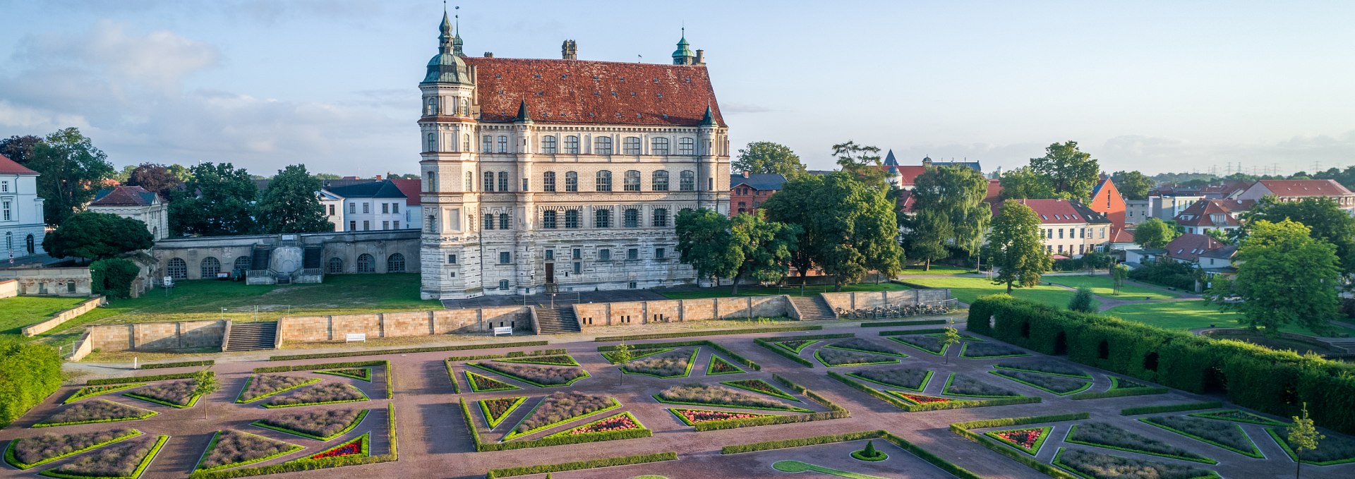 Schloss und Schlossgarten Güstrow, © SSGK MV / Funkhaus Creative