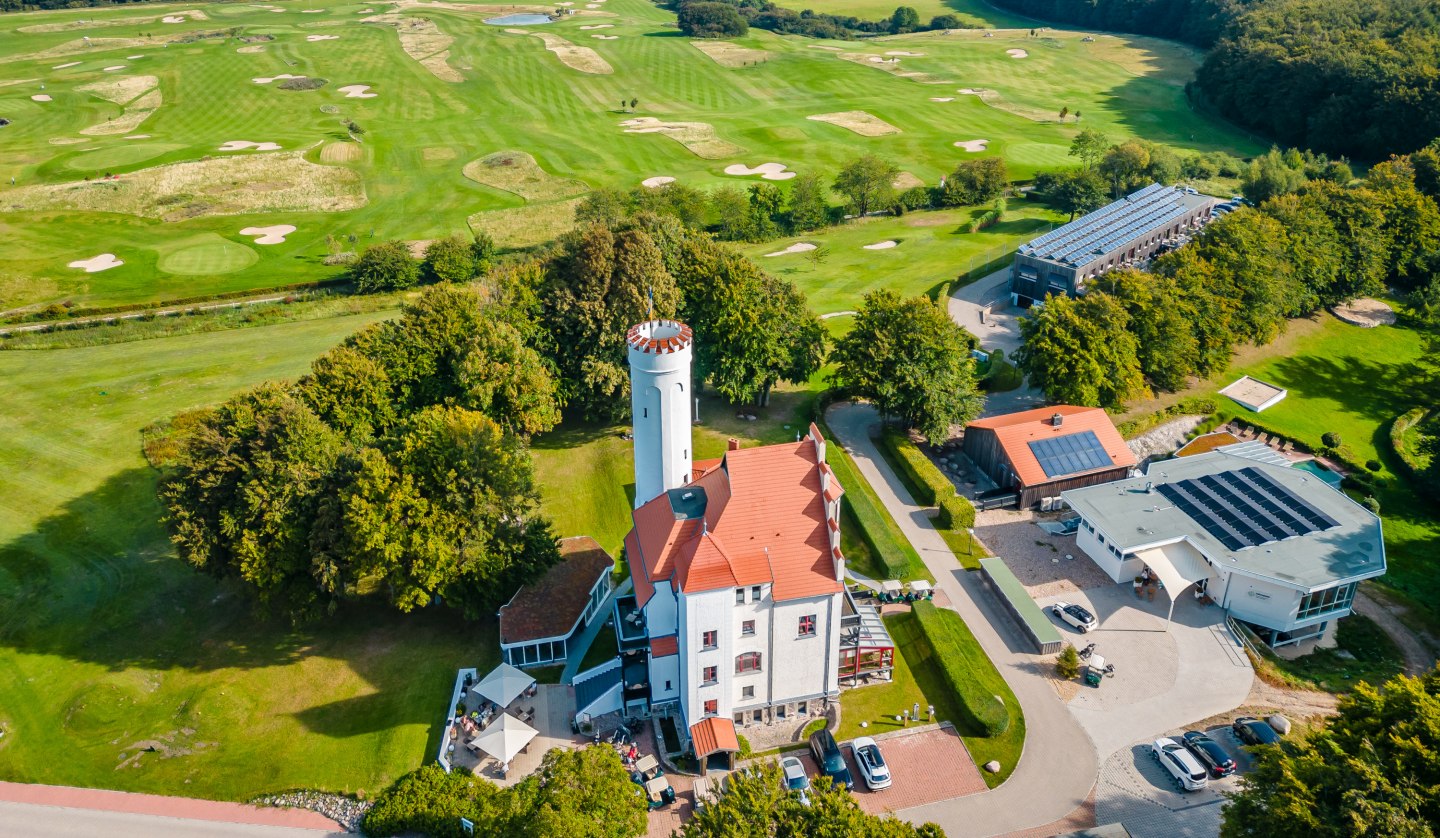 Luftaufnahme Areal Schloss Ranzow, © Schloss Ranzow / FotoArt Mirko Boy