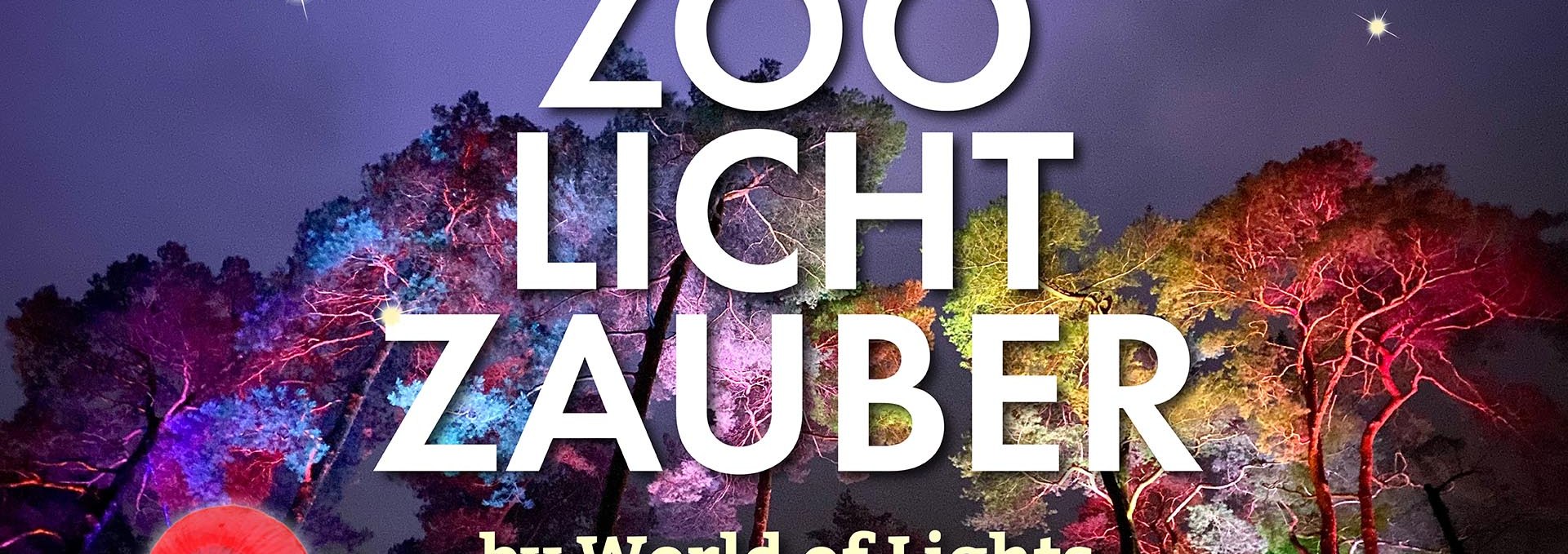 ZooLichtZauber by World of Lights, © Zoo Rostock/ World of Lights