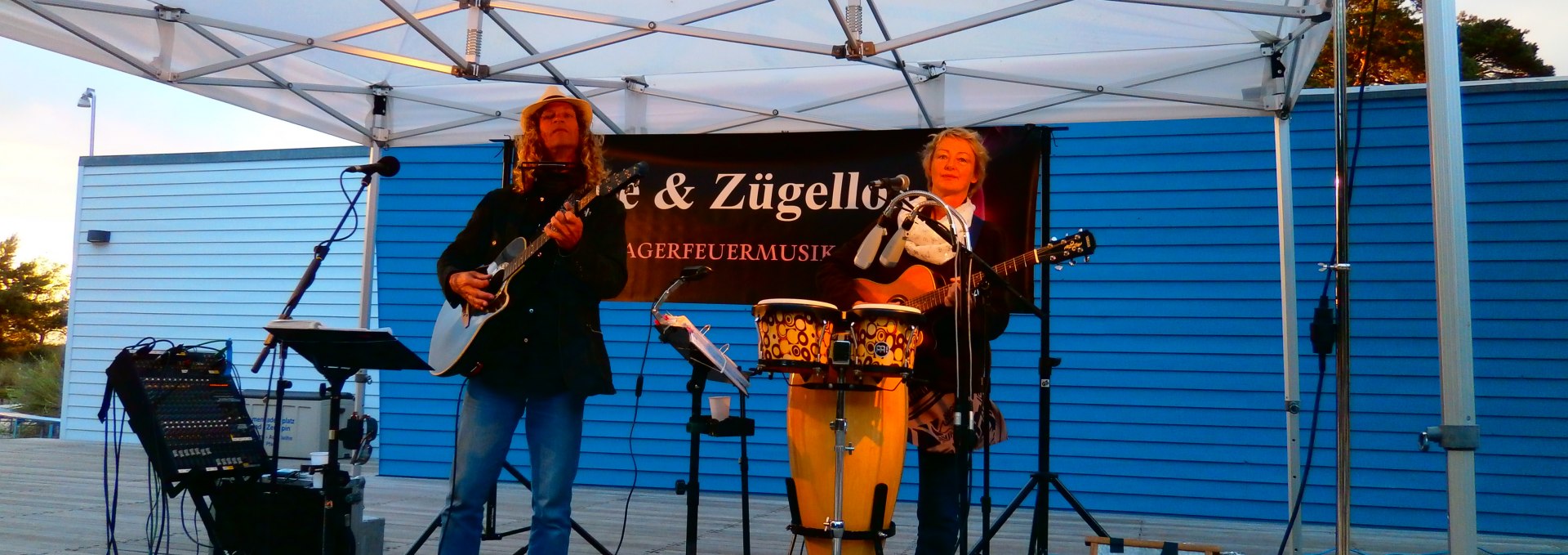 Musik to’n Sünnünnergang mit "Live & Zügellos", © p8140060