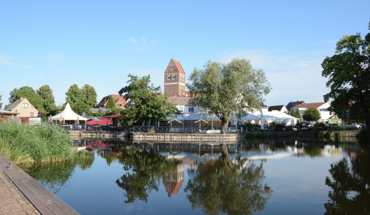 Wasserwanderrastplatz am Fischerdamm Parchim, © Tourismusverband Mecklenburg-Schwerin