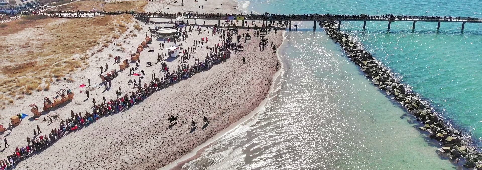 Fischländer Strandgalopprennen, © Kevin Schiemann / KVW Wustrow