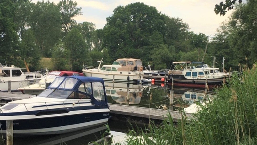 Marina mit Anleger, © WasserWanderZentrum Dömitz