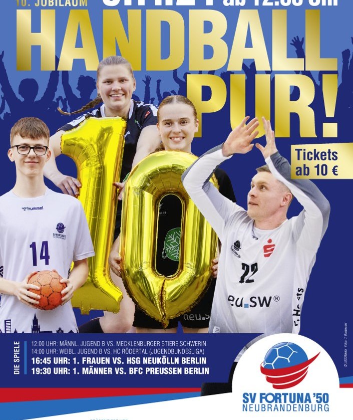 Handball pur, © SV Fortuna '50