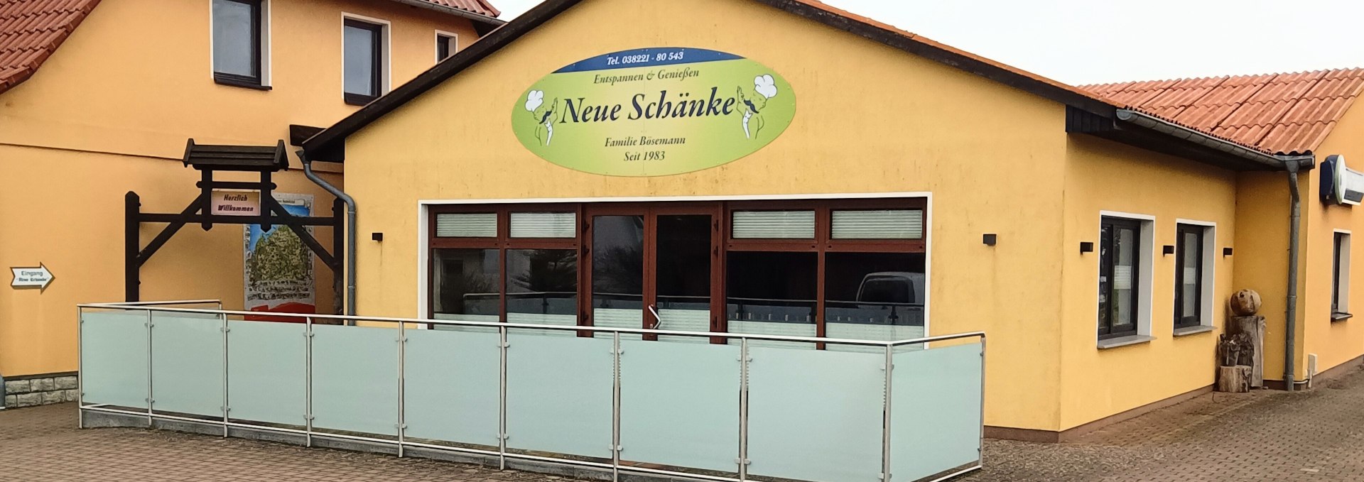 Restaurant Neue Schänke in Allerstorf, © Bösemann