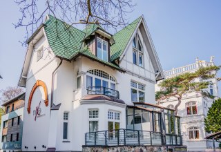 Kleinod mit Meerblick - das nixe Boutiquehotel in einer denkmalgeschützten Jugendstilvilla an der Binzer Strandpromenade, © Kurverwaltung Binz/ Christian Thiele