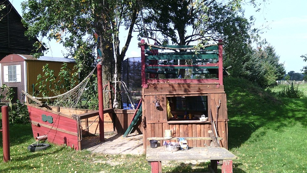 Der Buddel- und Tummelplatz für kleine Gäste, © Hannelore Hofmann