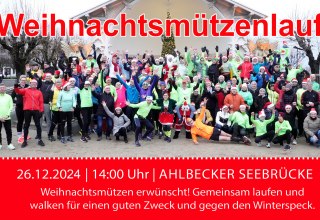 Weihnachtsmützenlauf Seebad Ahlbeck, © Dr. Matthias Gründling