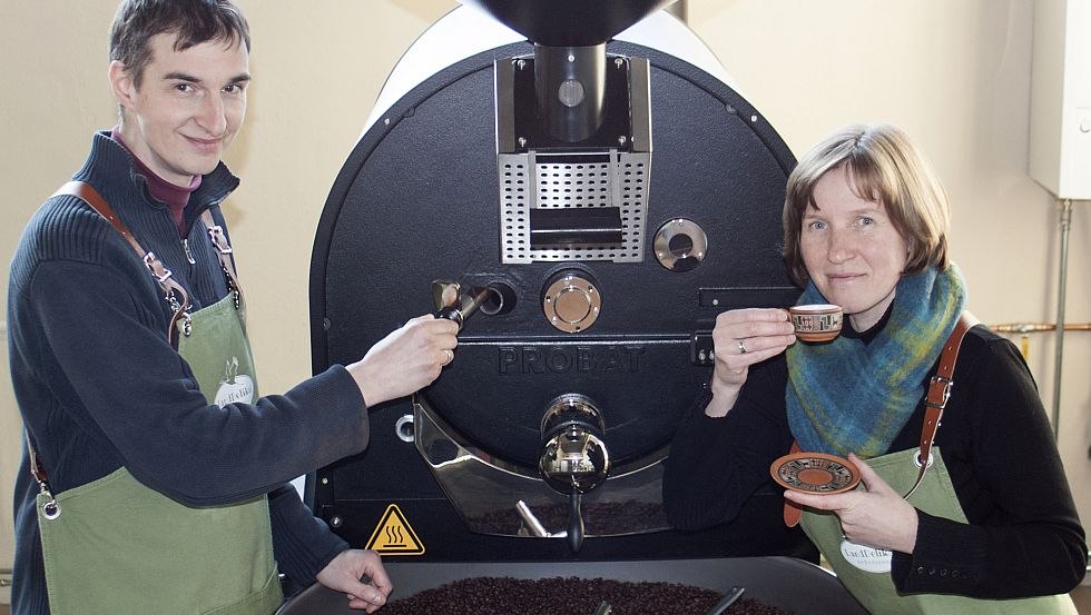 Die Kaffeeröster: Michelle & Marcel Rost, © Katja Naumann