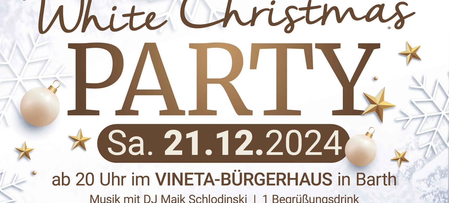 White-Christmas-Party, © Stadt Barth / CMI DESIGN