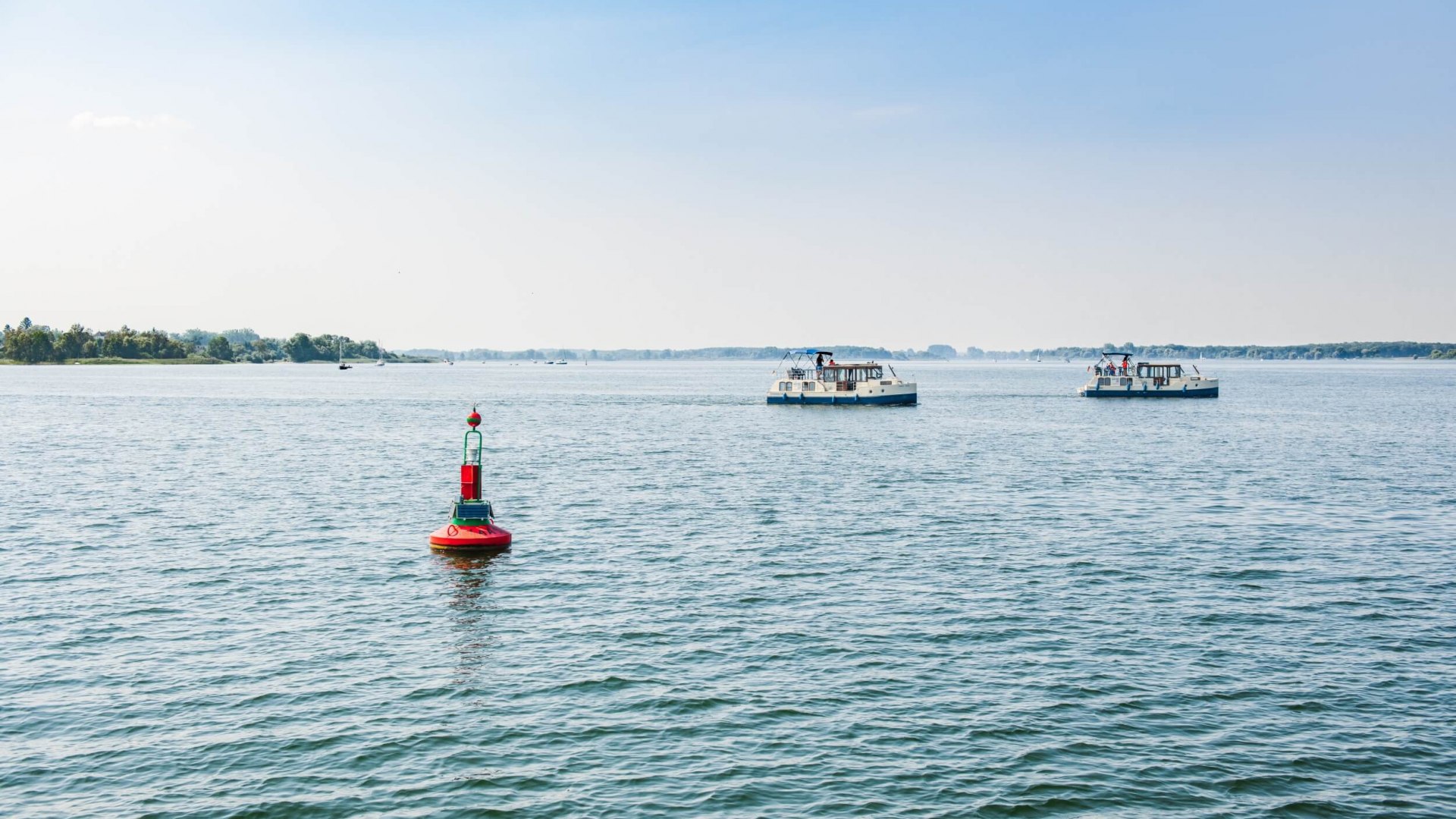 Hausbooturlaub auf der Müritz sind beliebt., © TMV/Tiemann