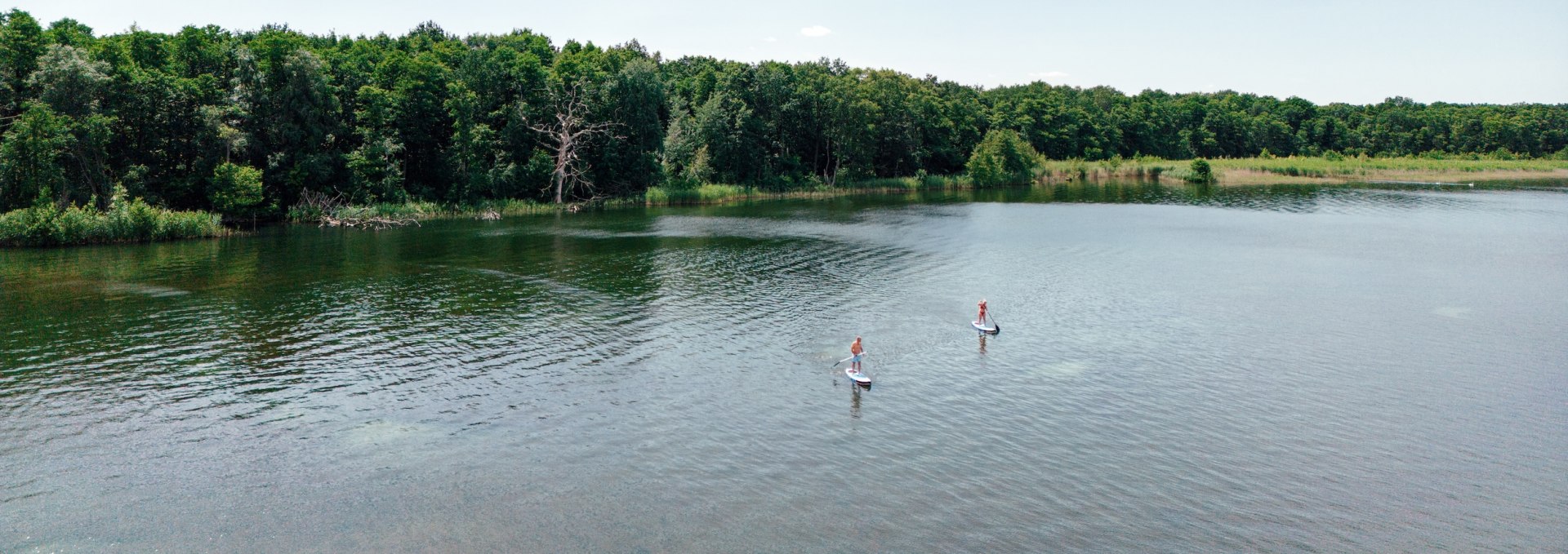 Ein Leben ohne Wassersport ist möglich, aber sinnlos. Besser, man hat die SUP-Boards dabei, © TMV/Petermann