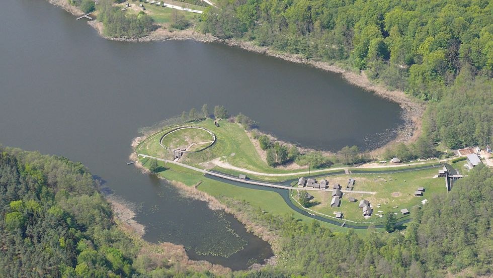 Das Freilichtmuseum Groß Raden, © Landesamt für Kultur und Denkmalpflege Mecklenburg-Vorpommern, Landesarchäologie