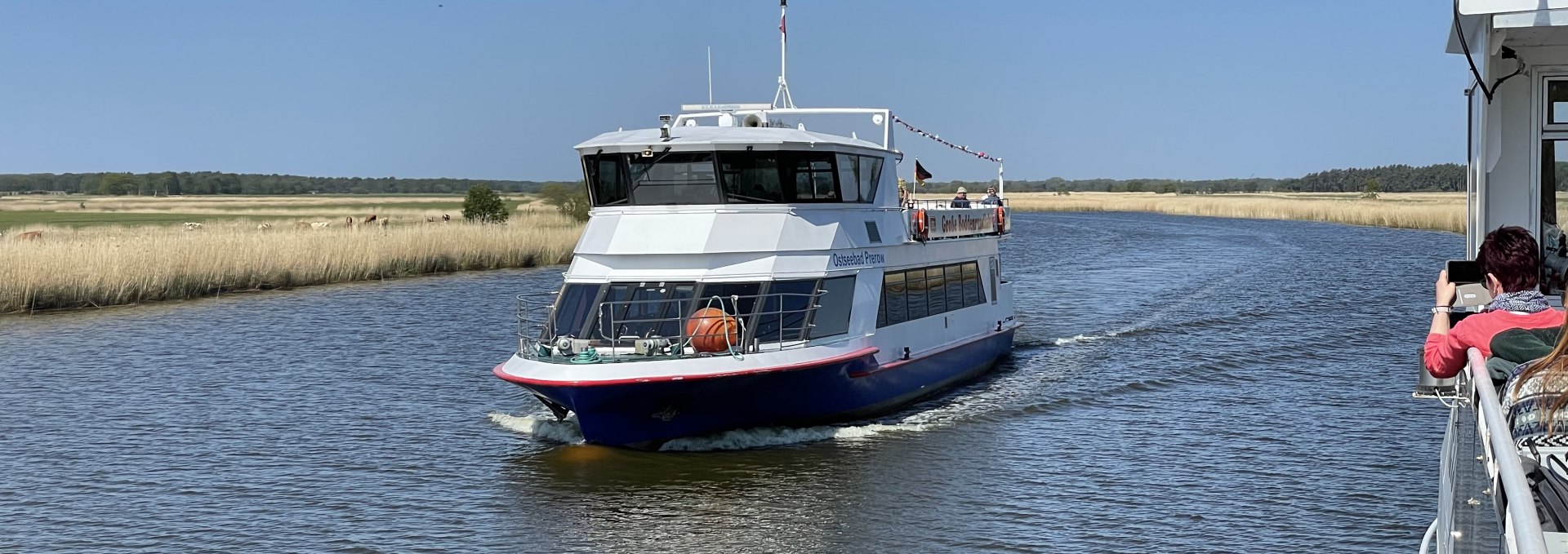 Boddentour mit der Reederei Zingst, © Südliche Boddenküste