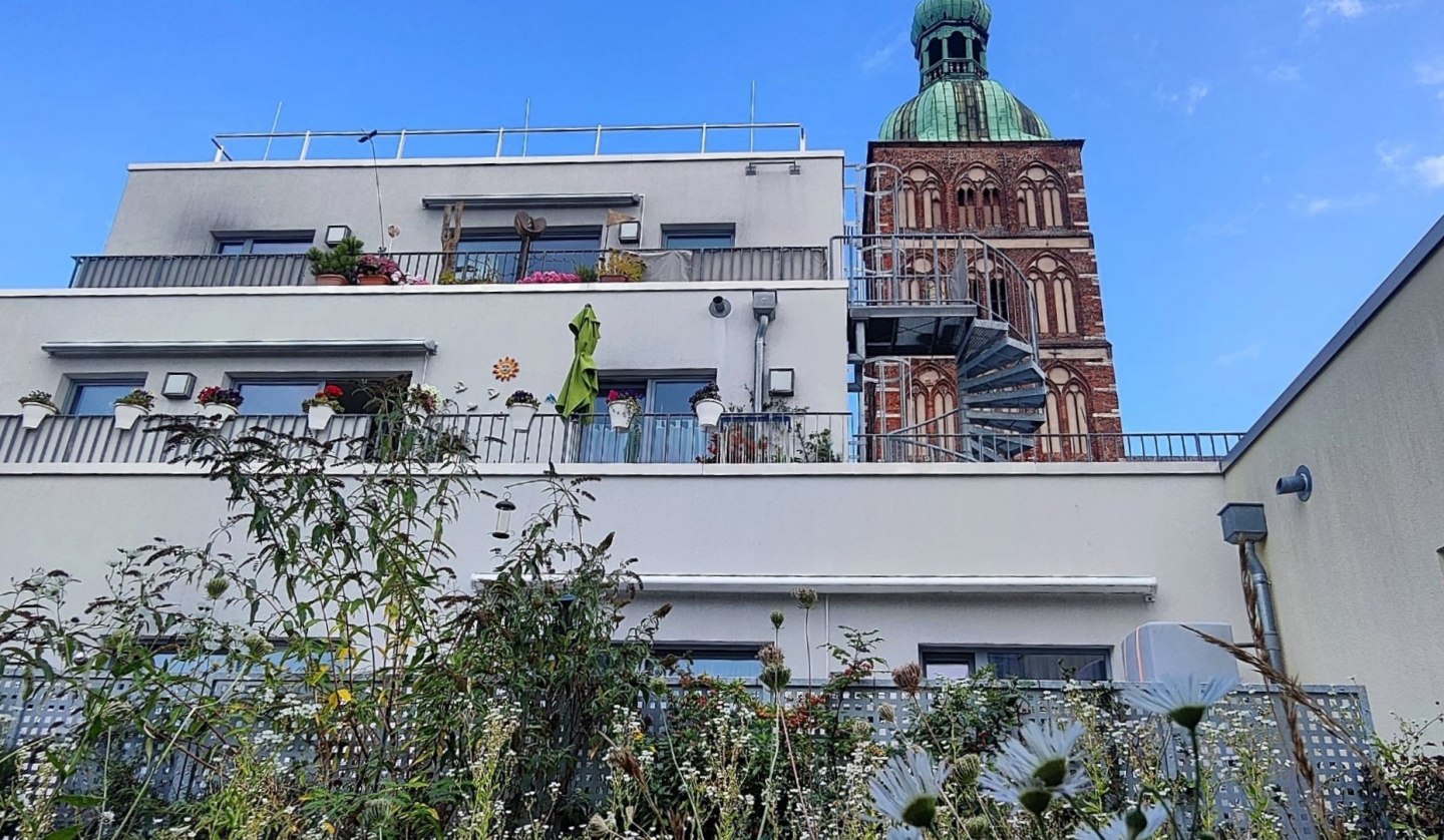 Dachterrasse im Quartier 17, © Barbara Hesse