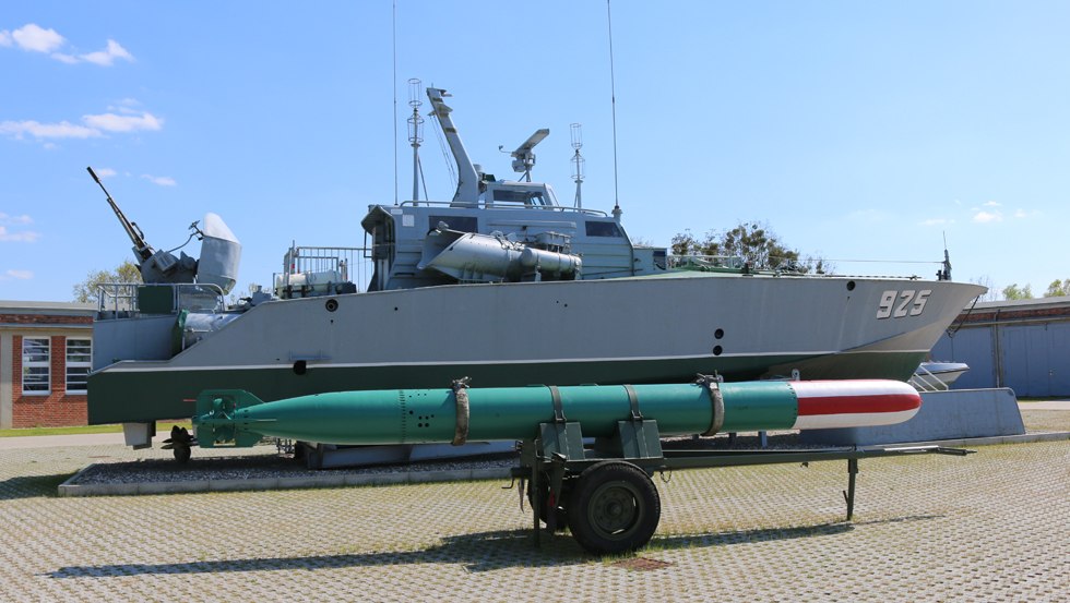 Kleines Torpedoschnellboot KTS-Libelle der Volkmarine, © Torsten Heinrichs