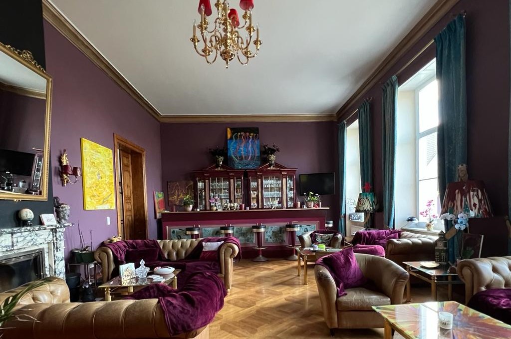 Ein Salon im Schloss Passow, © Manuela Engel-Dahan