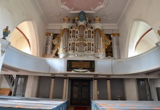 Orgel der St. Jacobi Kirche in Gingst auf Rügen, © Tourismuszentrale Rügen