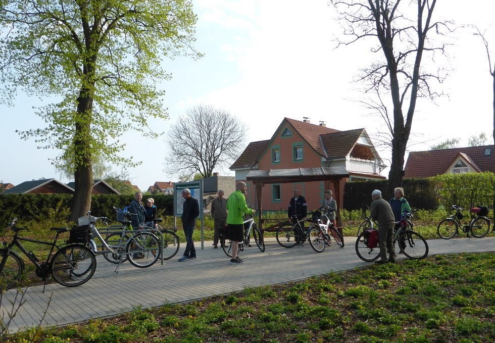 der Rastplatz gegenüber dem Tierpark Ueckermünde, © Uta Sommer