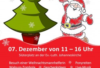 Plakat Weihnachtsmarkt Dömitz, © Stadt Dömitz