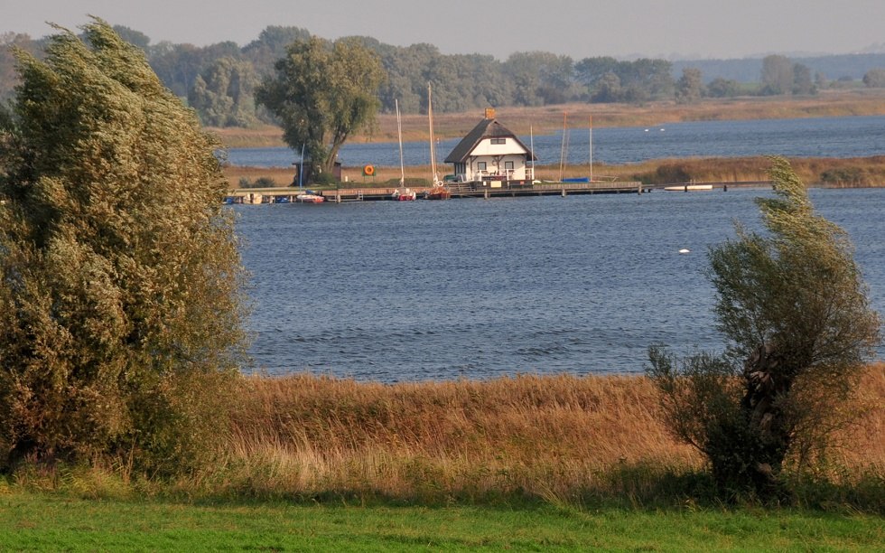 Hafenansicht Grubnow auf der Insel Rügen, © Tourismuszentrale Rügen