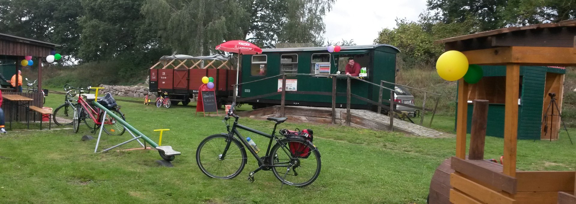 Haltepunkt Uhlenhorst mit Imbiss und Rastplatz, © Angelika Michaelis