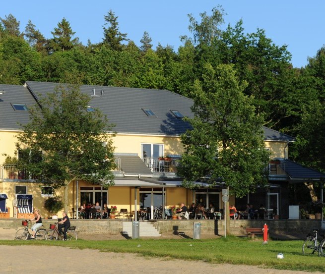 Außenansicht des Strandhaus zum Inselsee, © Strandhaus am Inselsee