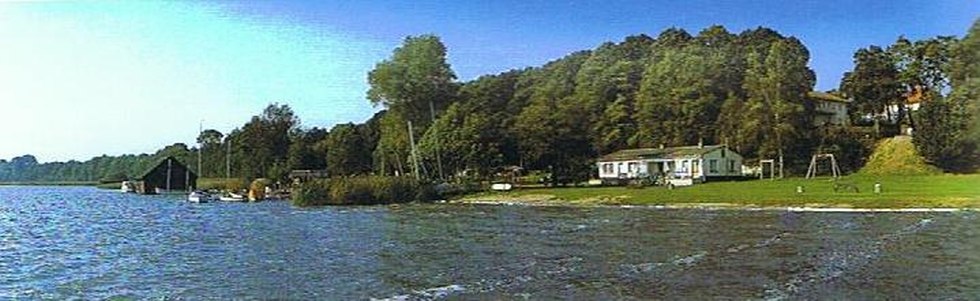 Ansicht des Campingplatzes, direkt gelegen am Goldberger See, © Campingplatz am Goldberger See/ Fam. Dethloff