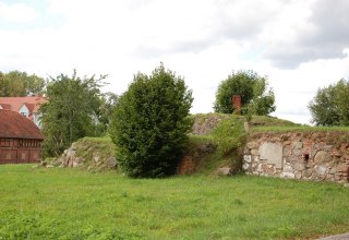 Noch heute sind die Reste der mittelalterlichen Burganlage gut sichtbar., © Gabriele Skorupski