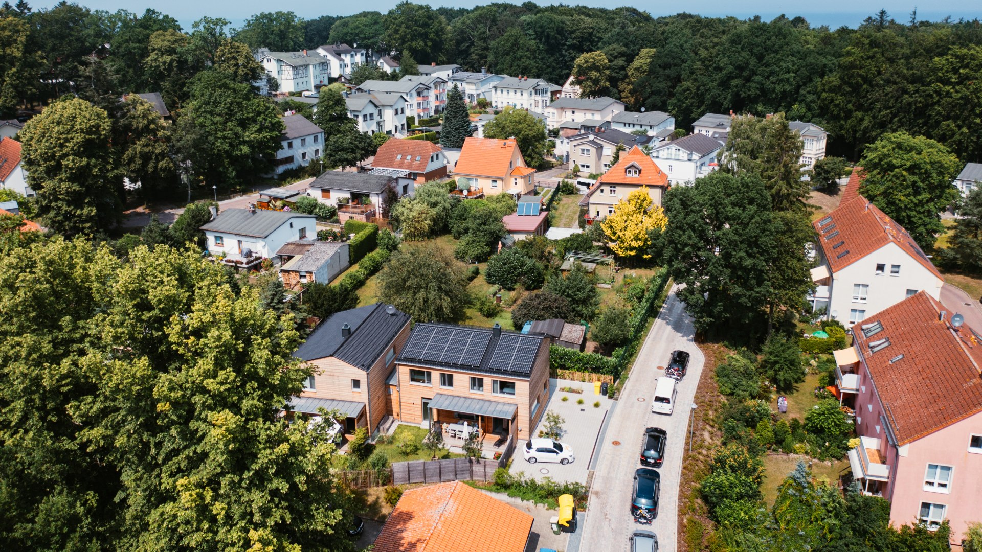 Gleich zwei Ferienhäuser hat Architektin Ulrike Gerasch gebaut. Wenn die Familie nicht selbst auf Usedom Urlaub macht, werden die Häuser vermietet., © TMV/Gänsicke
