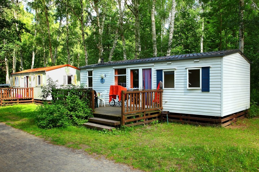 Wohnmobilheime auf dem Campingplatz "Boek" C16, © Rene Legrand