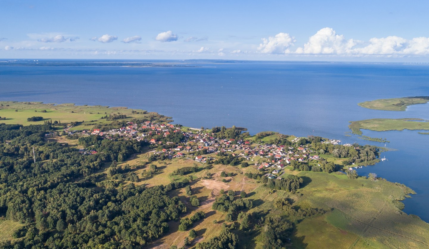 Altwarp von oben, © Resort Stettiner Haff