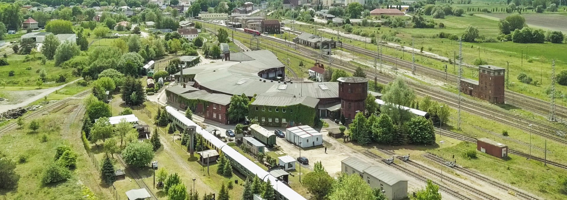 Lokschuppen Gelände, © Lokschuppen Pasewalk