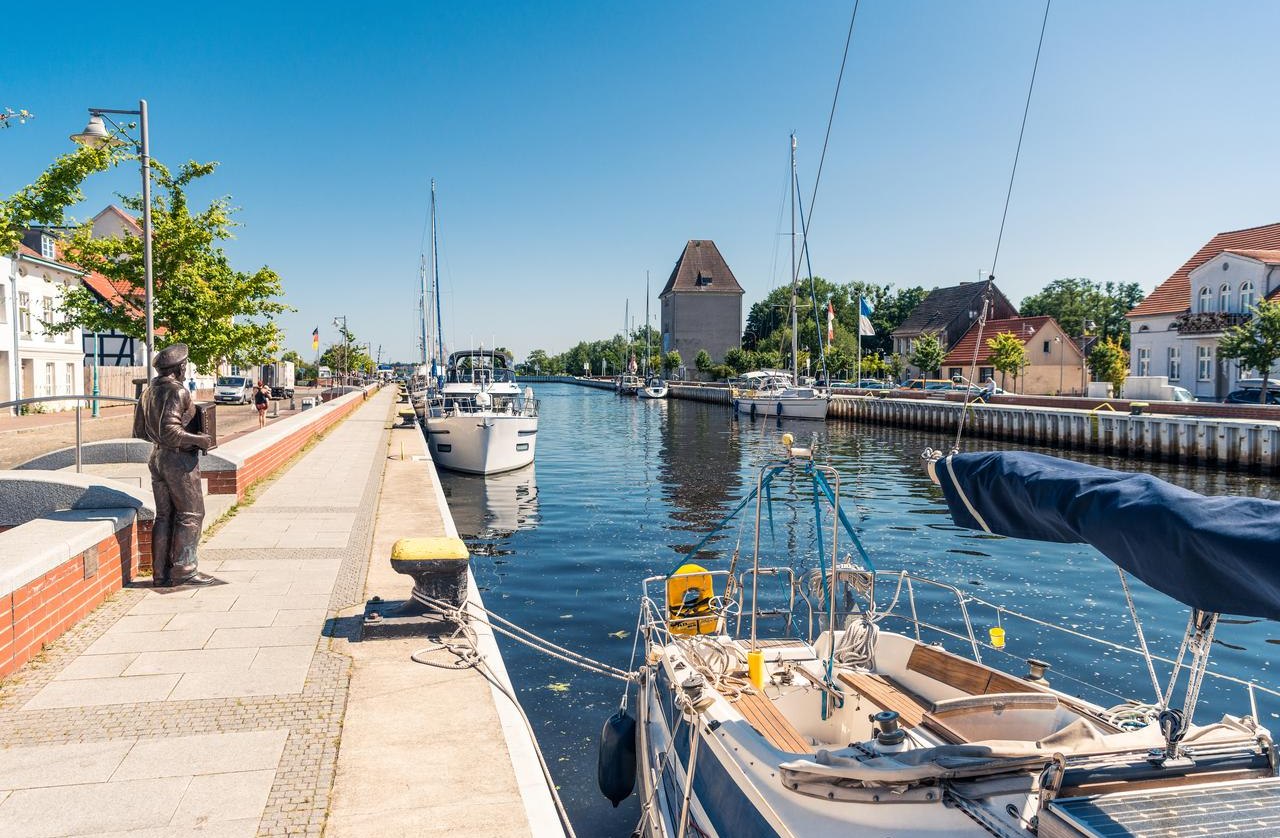 Hafen von Ueckermünde, © TMV/Süß