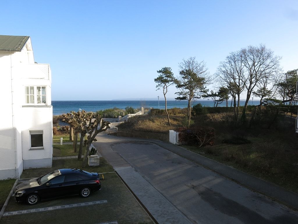 Wunderbarer Blick aus der Ferienwohnung auf die Schaabe, © Cordula Schubert