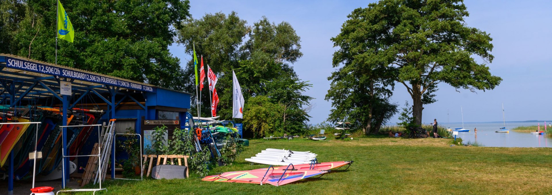 Campingplatz "Boek" C16, © TDG Rechlin mbH / BVCDMV Holger Martens