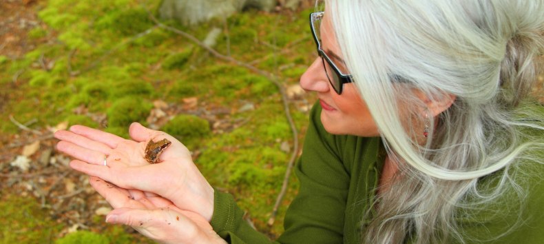 Waldbaden - Sinne öffnen, kindlicher Entdeckergeist, Lebensfreude, © Annett Freese