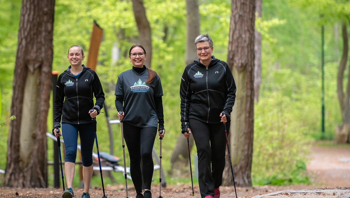 Nordic Walking mit der Bürgermeisteri, © André Pristaff / Tourismus- und Kur GmbH Graal-Müritz