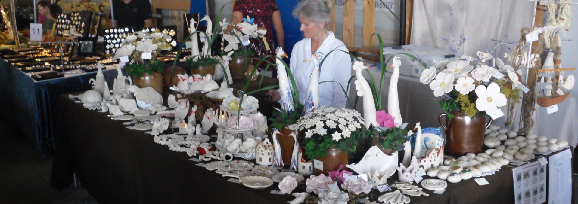 Sie finden uns auch auf dem Kunsthandwerkermarkt in Barth, © Rosentau-Keramik/Rehfeld