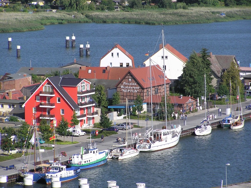 Yachten im Wolgaster Stadthafen, © Baltzer